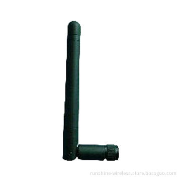 5.8GHz 2dBI Wimax Rubber Terminal Whip Antenna with ISM WLAN Wireless AP/Adapter